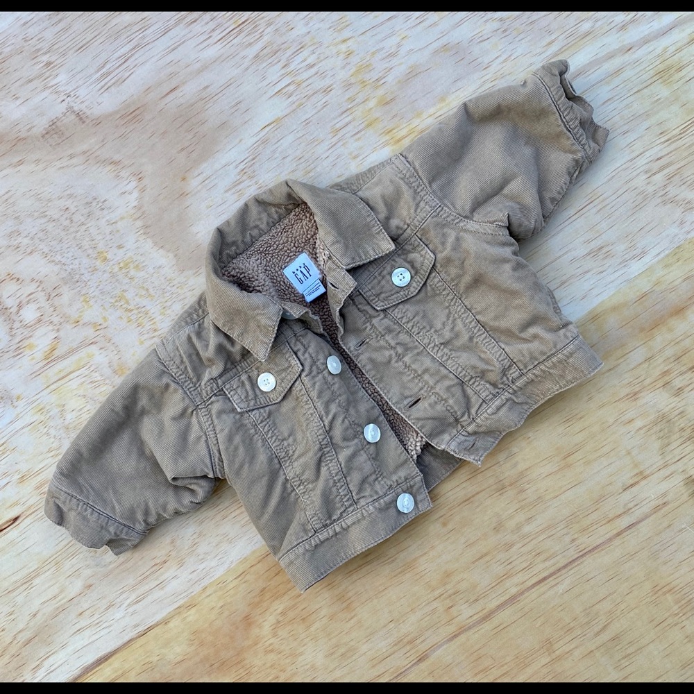 Baby Gap Tan Corduroy Jacket